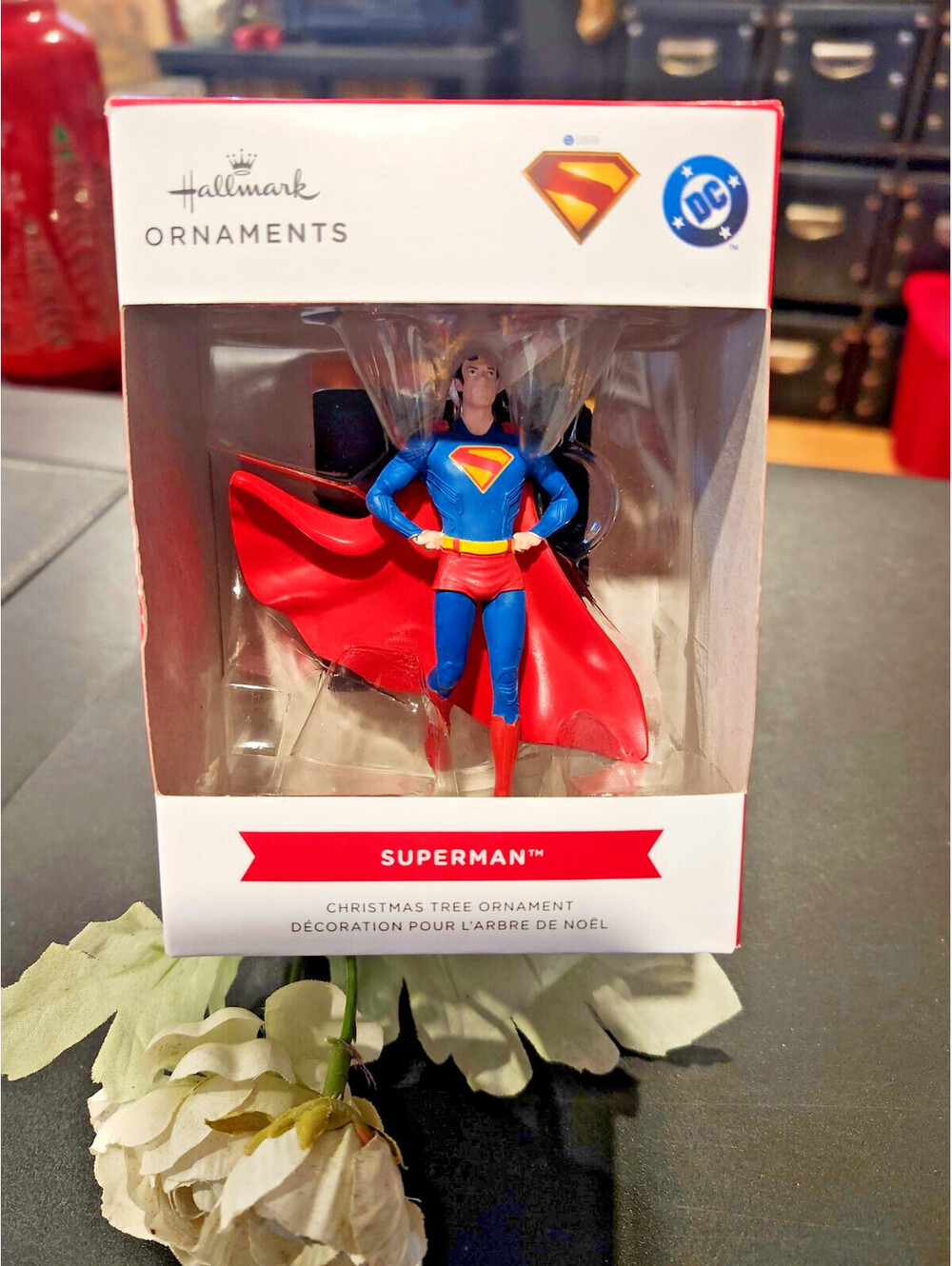 2025 Hallmark Ornaments SUPERMAN Christmas Ornament BRAND NEW IN BOX!
